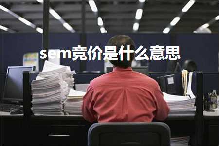 跨境电商知识:sem竞价是什么意思